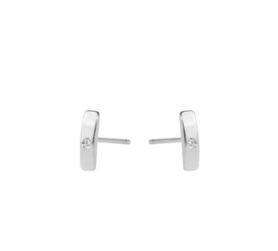 Boucles d'oreille Manhattan Stud argent