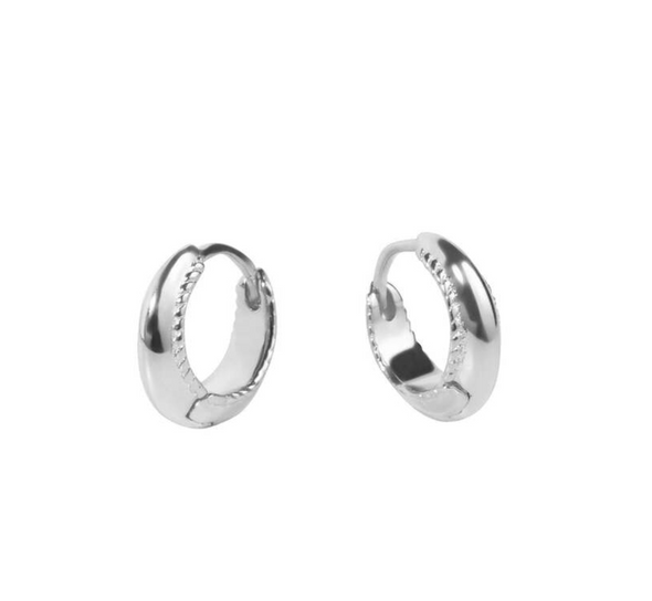 Boucles d'oreille Athena argent