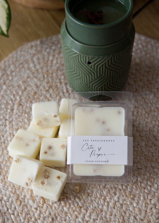 Cubes De Cire Coton Propres