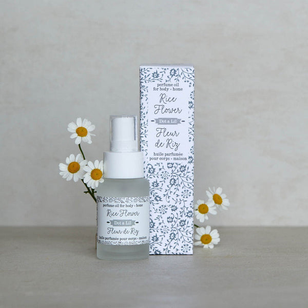 Huile parfumée corps - FLEUR DE RIZ