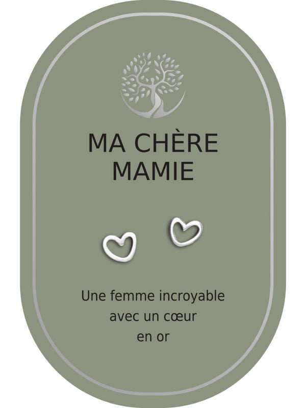 Boucles d'oreilles : Ma Chère Mamie