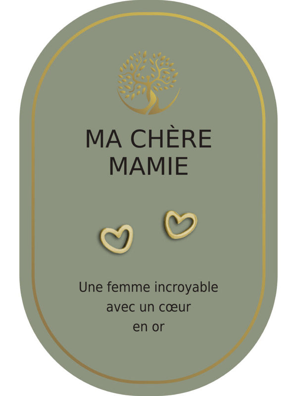 Boucles d'oreilles : Ma Chère Mamie