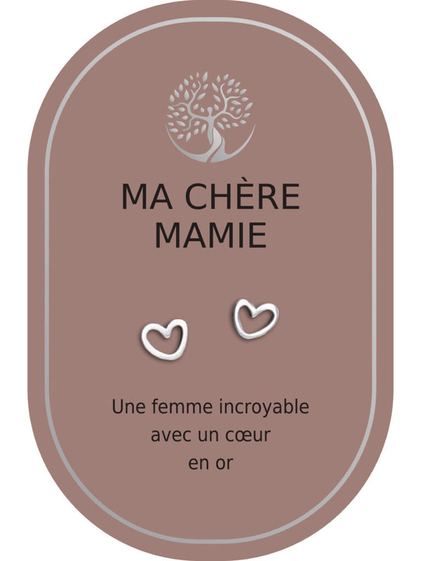 Boucles d'oreilles : Ma Chère Mamie