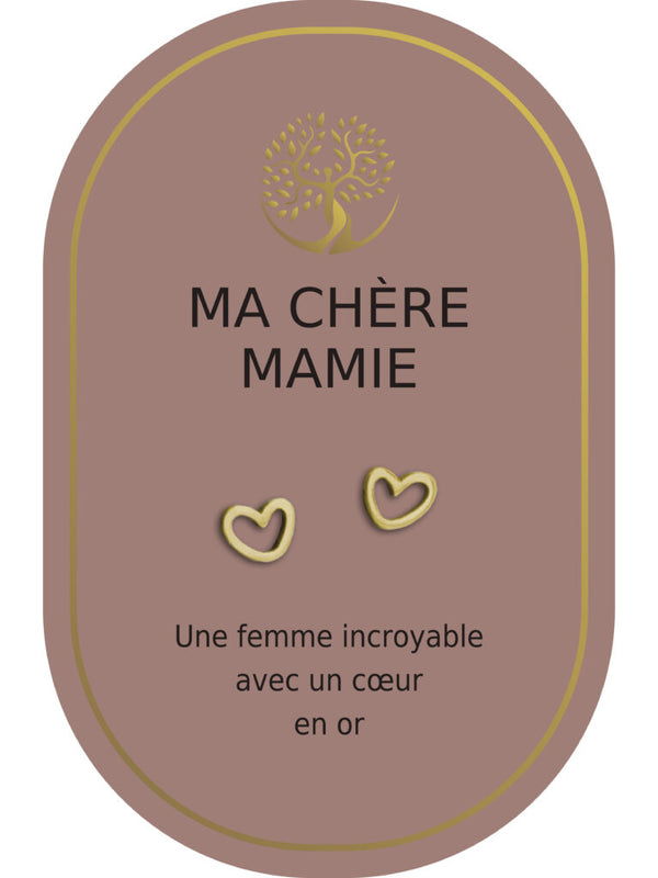 Boucles d'oreilles : Ma Chère Mamie