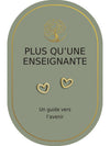 Boucles d'oreilles : Plus Qu'une Enseignante