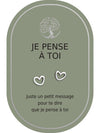 Boucles d'oreilles: Je Pense À Toi