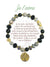 Bracelet Earth Angel Or Foncée : Je T'aime
