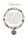 Bracelet Earth Angel Argent : Éducatrice