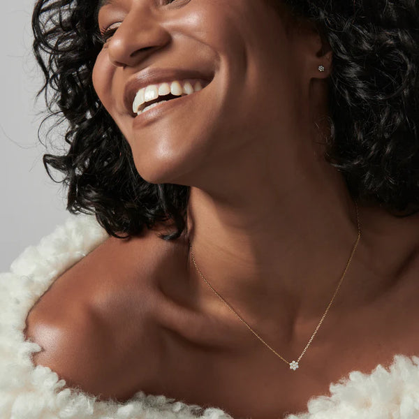 Collier Lys argent modèle