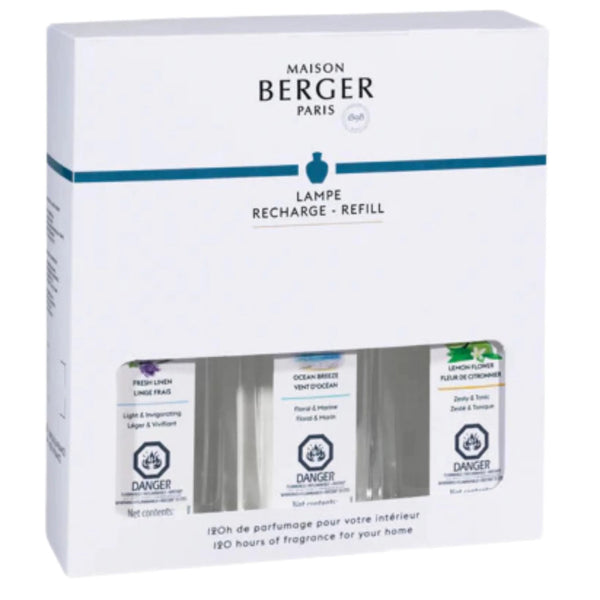 Recharge Lampe Berger - Trio pack Fresh