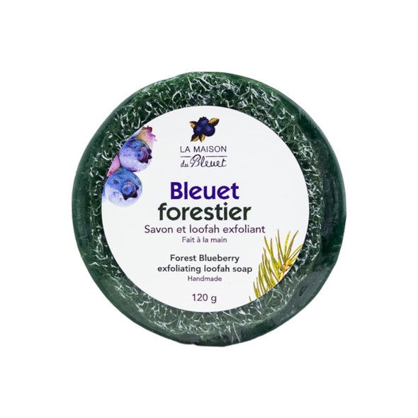 Loofah bleuet forestier