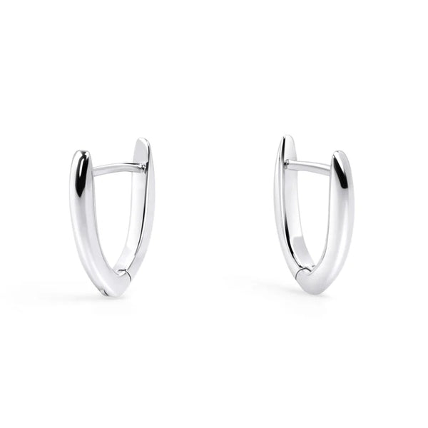 Boucles d'oreille Vibrato Huggie argent