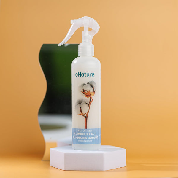 COTTON FLOWER ELIMINATES ODOR