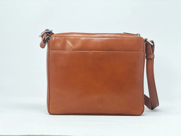 Sac Gisèle Petit Cognac de dos