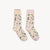 Chaussettes Champ de fleurs en coton Pima – 2 paires – Pokoloko