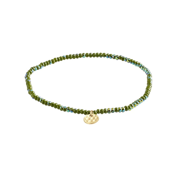 Bracelet Indie vert khaki