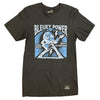 Tee-shirt Noir avec dessin à l'avant