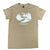 Tee-shirt Vie sauvage Brun