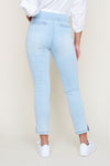 Jeans bleu de dos