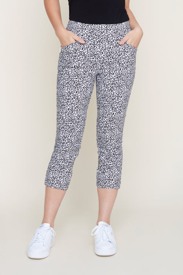 Pantalon capri noir