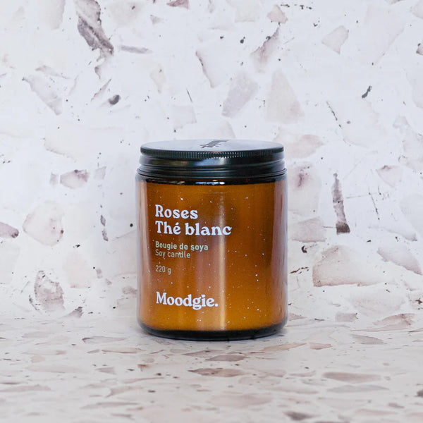 MOOD CANDLE "ROSES/WHITE TEA"