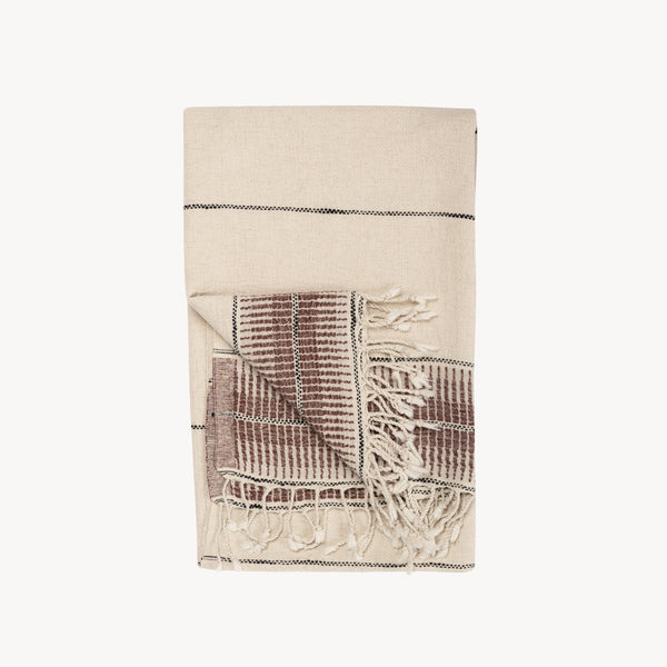 Serviette Element en coton et lin – Fired – Pokoloko