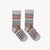 Alpaca Socks - Crew - Multi Grey - S/M