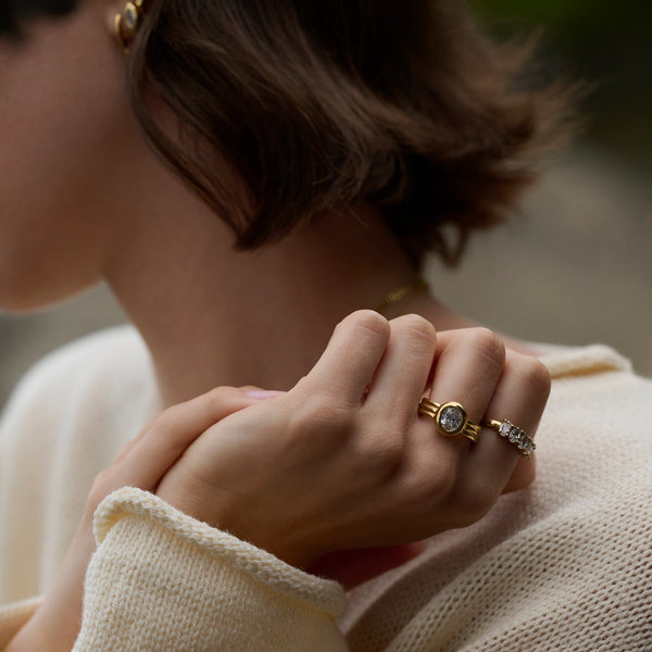 Bague Clemence – argenté de Mia