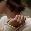 Bague Clemence – doré de Mia