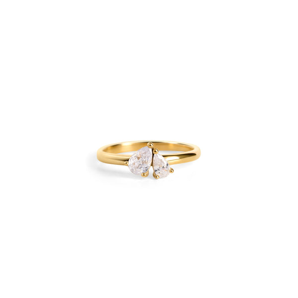 Bague Cosette – doré de Mia