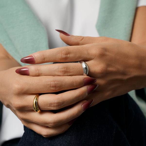 Bague Delphine – doré de Mia