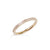 Bague éternité – doré de Mia