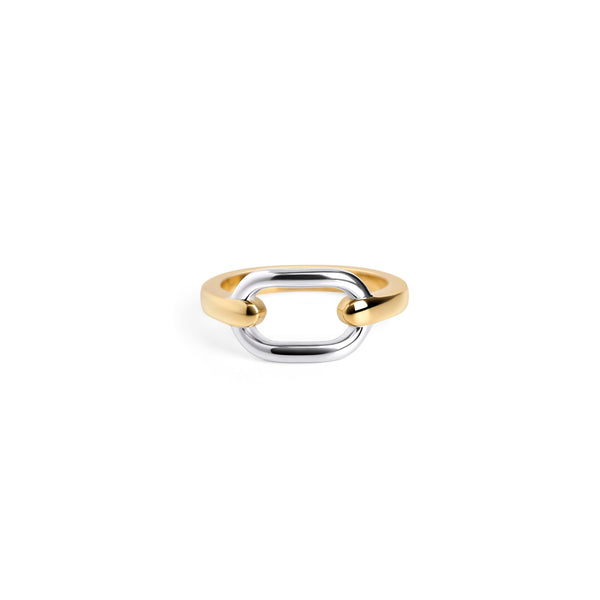 Bague Malone – argenté et doré de Mia