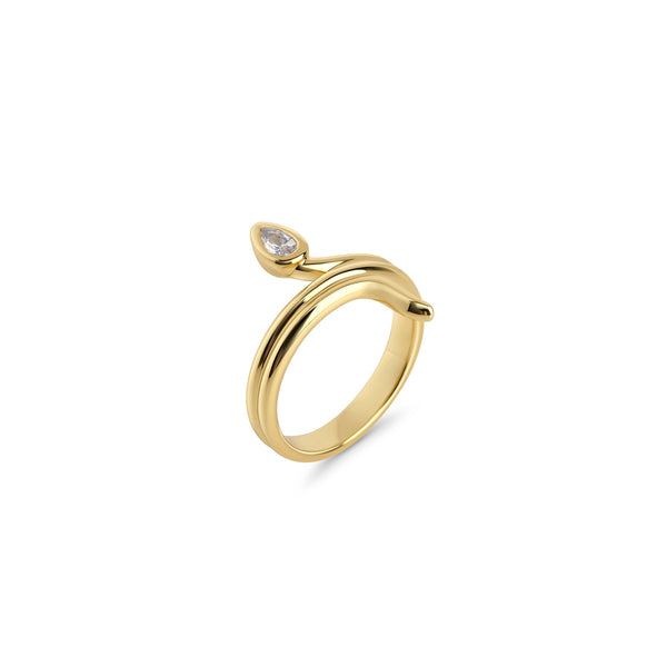 Bague Mineris – doré de Mia