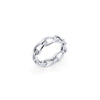 Bague Minori de Mia, fini argenté