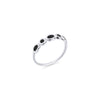 Bague Rebecca de Mia, fini argenté