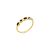 Bague Rebecca de Mia, fini doré