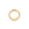 Bague Samira de Mia, fini argenté