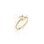 Bague Windsor – doré de Mia