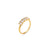 Bague Windsor II – doré de Mia