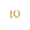 Boucles d’oreilles dormeuses Aubery – doré de Mia