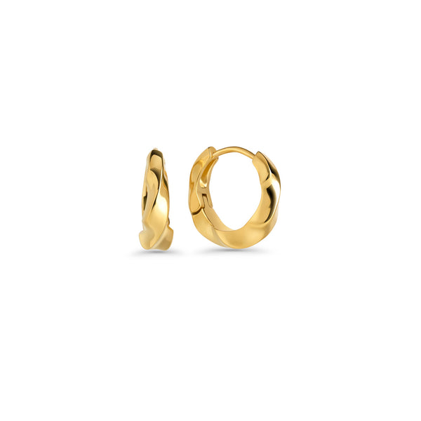 Boucles d’oreilles dormeuses Aubery – doré de Mia