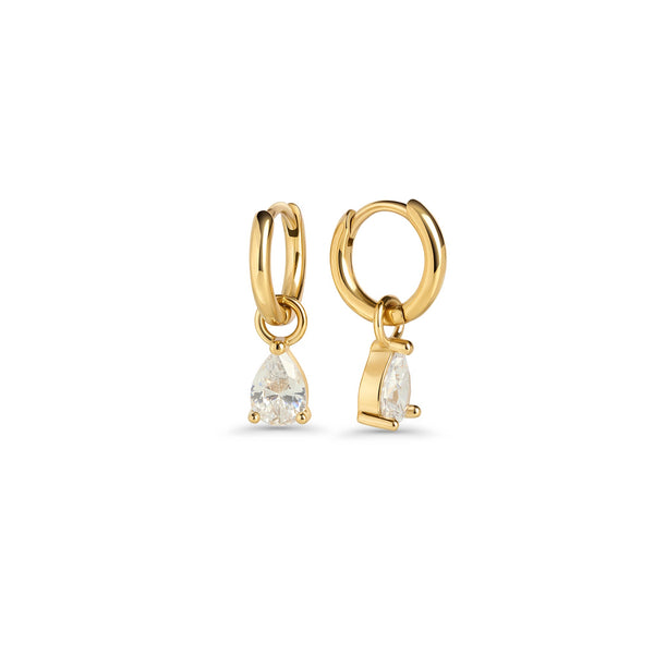 Boucles d’oreilles dormeuses Cosette – doré de Mia