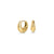 Boucles d’oreilles dormeuses Delphine – doré de Mia