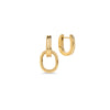 Boucles d’oreilles dormeuses Malone – doré de Mia