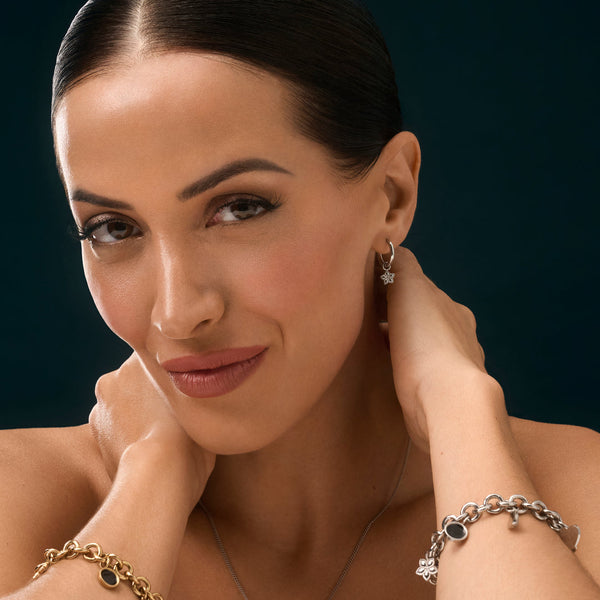 Boucles d’oreilles dormeuses Melina de Mia