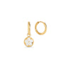 Boucles d’oreilles dormeuses Nelliann – argenté de Mia
