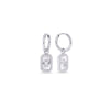 Boucles d’oreilles dormeuses Orsay – argenté de Mia