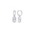 Boucles d’oreilles dormeuses Orsay – argenté de Mia