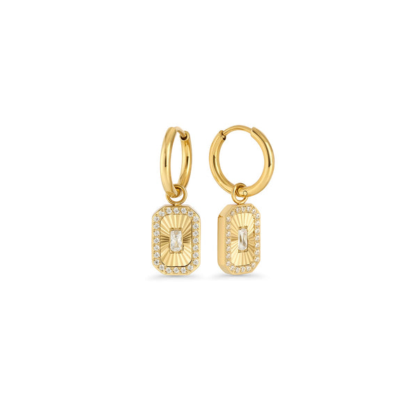 Boucles d’oreilles dormeuses Orsay – doré de Mia